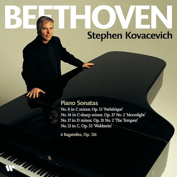 Stephen Kovacevich - Beethoven piano sonatas no.8, 14, 17 & 21/6 bagatelles op.126 (LP) - Velvet Music
