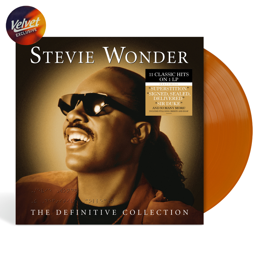Stevie Wonder - The Definitive Collection | Translucent Orange vinyl (LP) - Velvet Music