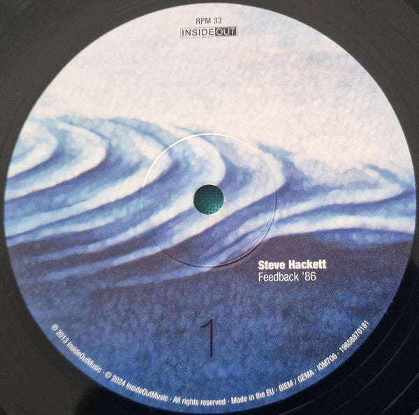 Steve Hackett - Feedback '86 (LP) - Velvet Music