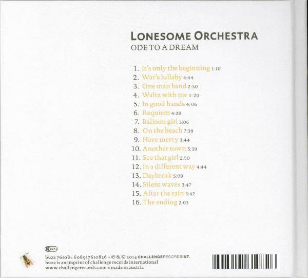 Lonesome Orchestra - Ode To A Dream (tweedehands CD)