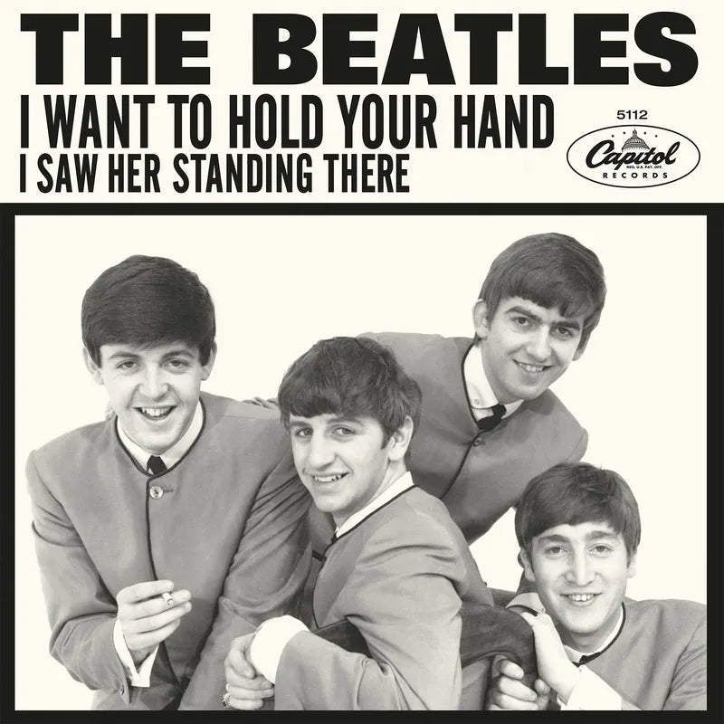The Beatles - I want to hold your hand / i saw her standing there (7-inch single)