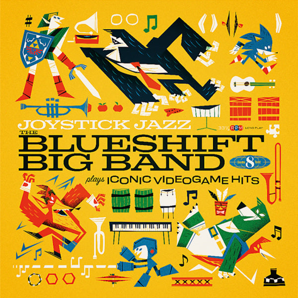 The Blueshift Big Band - Joystick jazz (LP)