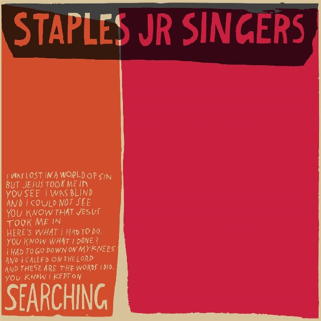 The Staples Jr. Singers - Searching (LP)