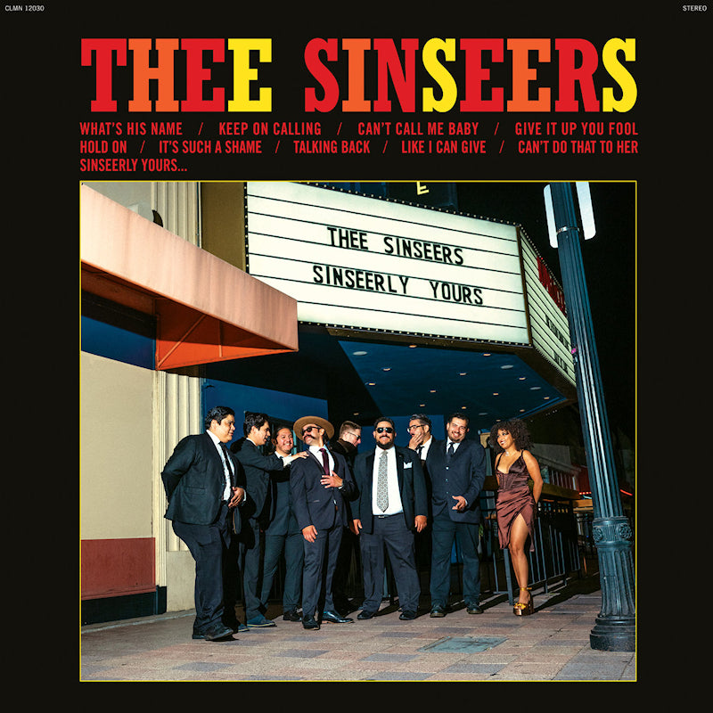 Thee Sinseers - Sinseerly yours -turquoise vinyl- (LP) - Velvet Music