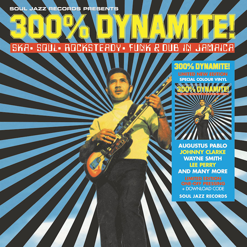 Soul Jazz Records Presents - 300% dynamite! ska, soul, rocksteady, funk and dub in jamaica (LP) - Velvet Music