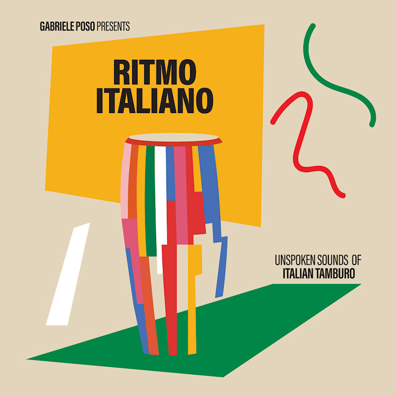 V/a - Gabriele poso presents: ritmo italiano 'unspoken sounds of italian tamburo' (LP)