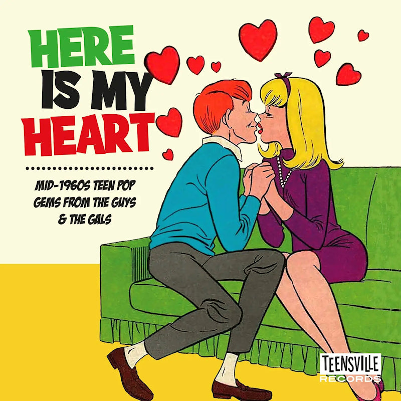 Various - Here is my heart (joyaux pop pour adolescents du milieu des années 1960 (CD)