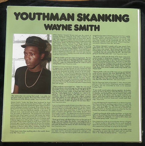 Wayne Smith - Youthman Skanking (LP) - Velvet Music