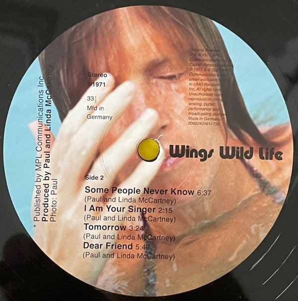 Paul Mccartney & Wings - Wild life (LP) - Velvet Music
