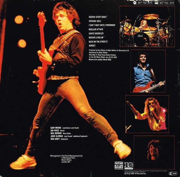 Gary Moore - Rockin' Every Night - Live In Japan (tweedehands LP)