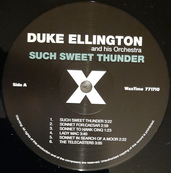 Duke Ellington And His Orchestra - Such Sweet Thunder (LP) - Velvet Music