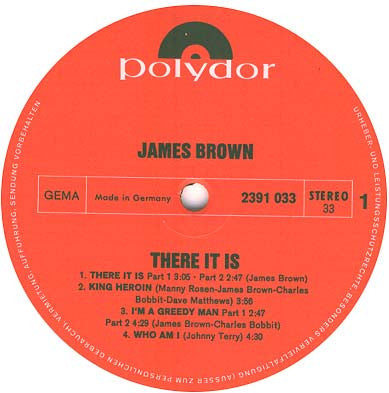 James Brown - There It Is (tweedehands LP) - Velvet Music