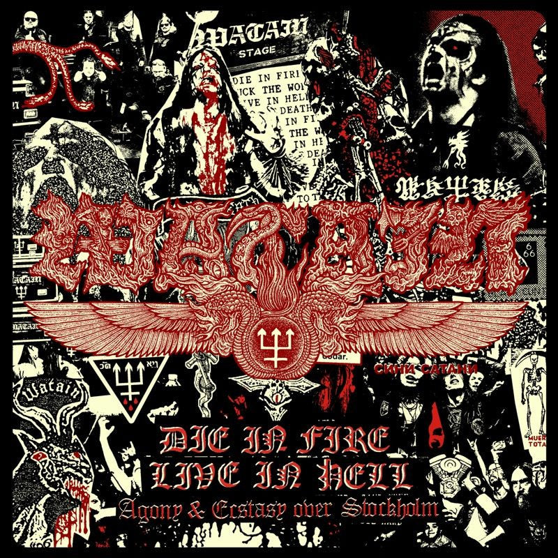 Watain - Die in fire: live in hell (CD)