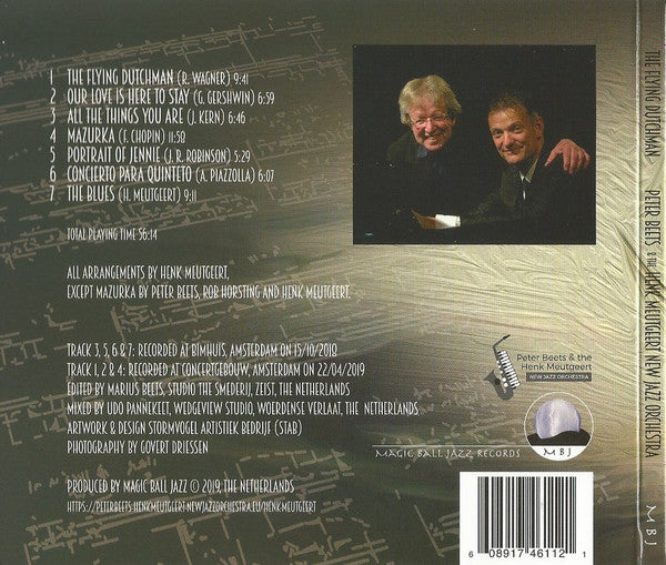 Peter Beets & Henk Meutgeert New Jazz Orchestra, The - The Flying Dutchman (Live At Bimhuis & Concertgebouw Amsterdam) (CD d'occasion)