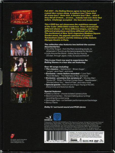 Rolling Stones, The - Four Flicks (tweedehands CD) - Velvet Music
