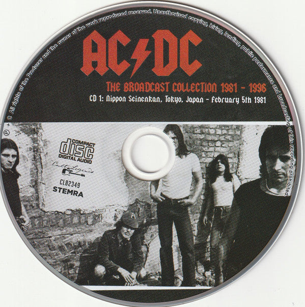 AC/DC - The Broadcast Collection 1981 - 1996 (CD)