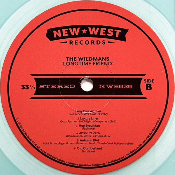 Wildmans, The - Longtime Friend (LP) - Velvet Music