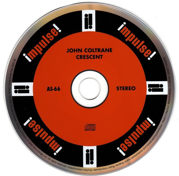 John Coltrane Quartet, The - Crescent (tweedehands CD) - Velvet Music