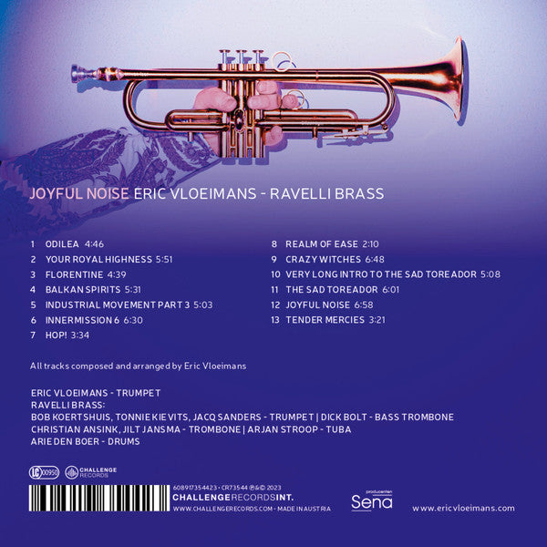 Eric Vloeimans, Ravelli Brass - Joyful Noise (CD d'occasion)