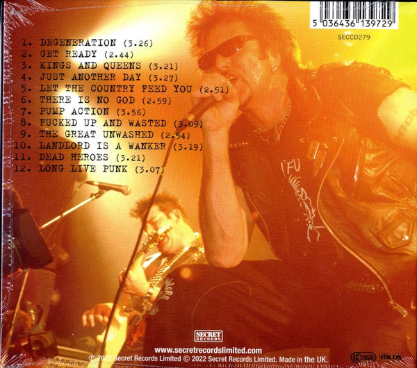 Anti-Nowhere League - Going Nowhere (CD) - Velvet Music