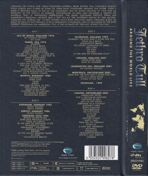 Jethro Tull - Around The World Live (tweedehands CD) - Velvet Music