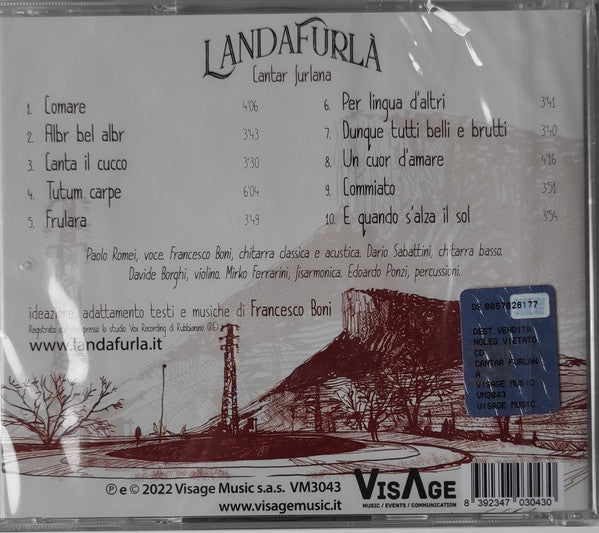 Landafurlà - Cantar Furlana (CD d'occasion)