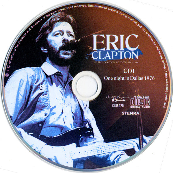 Eric Clapton - The Broadcast Collection 1976 - 1994 (CD)