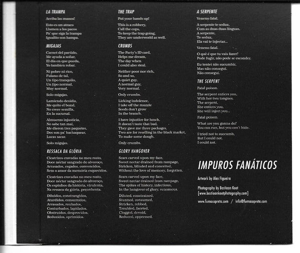 Fumaça Preta - Impuros Fanáticos (tweedehands CD) - Velvet Music