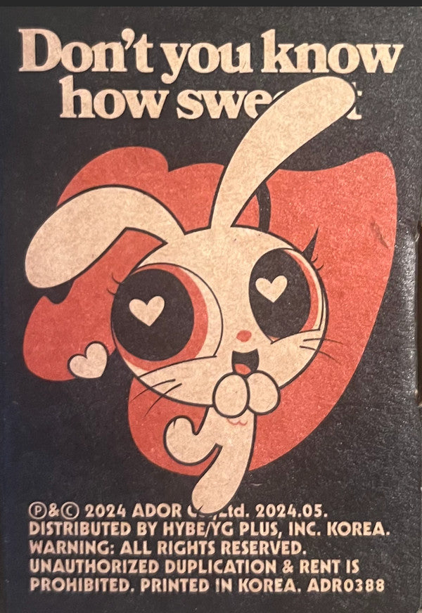 NewJeans - How sweet (weverse ver.) (accessoires)