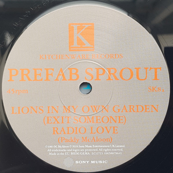 Prefab Sprout - Lions In My Own Garden (12-inch maxi-single)