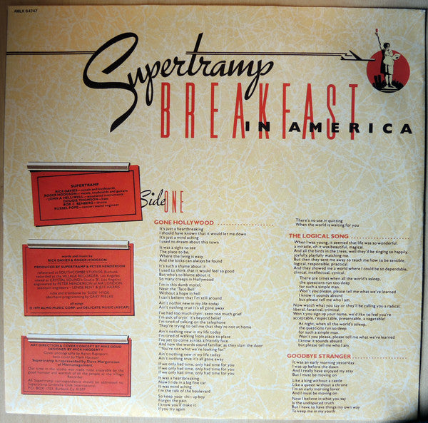 Supertramp - Breakfast In America (tweedehands LP) - Velvet Music