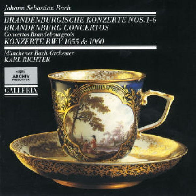 Frank Peter Zimmermann - J.s. bach: brandenburg concertos nos. 1 - 6 - conc (CD)