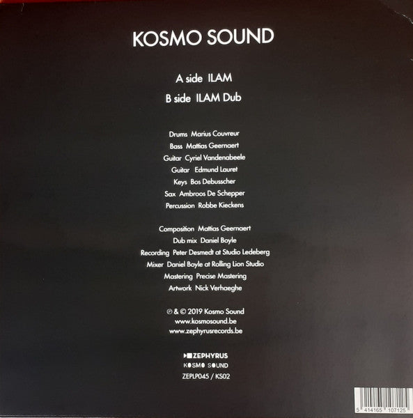 Kosmo Sound - ILAM / ILAM Dub (10-inch) - Velvet Music
