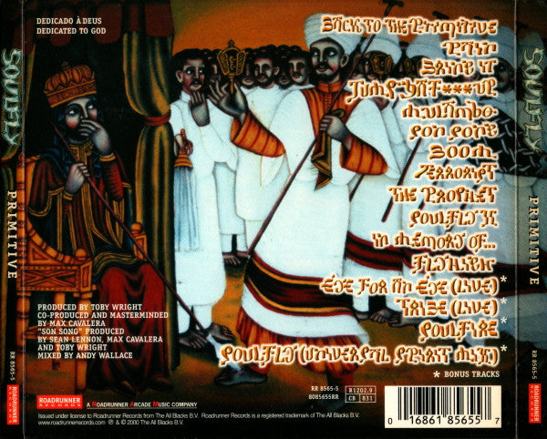 Soulfly - Primitive (tweedehands CD) - Velvet Music