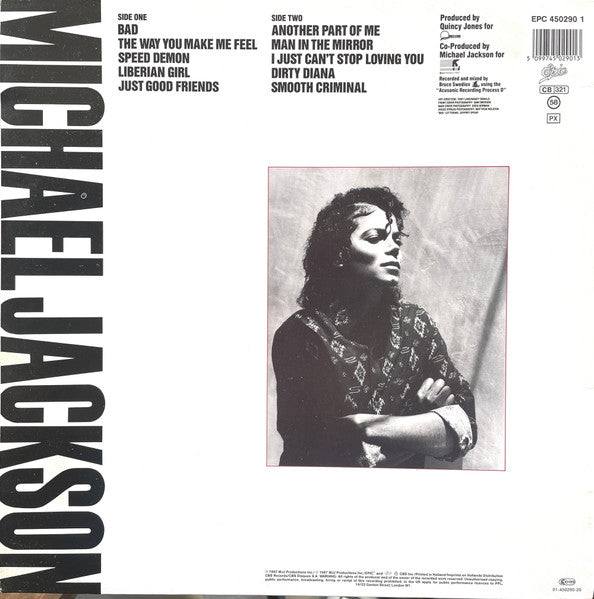 Michael Jackson - Bad (tweedehands LP) - Velvet Music