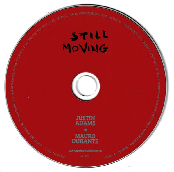 Justin Adams & Mauro Durante - Still Moving (CD d'occasion)