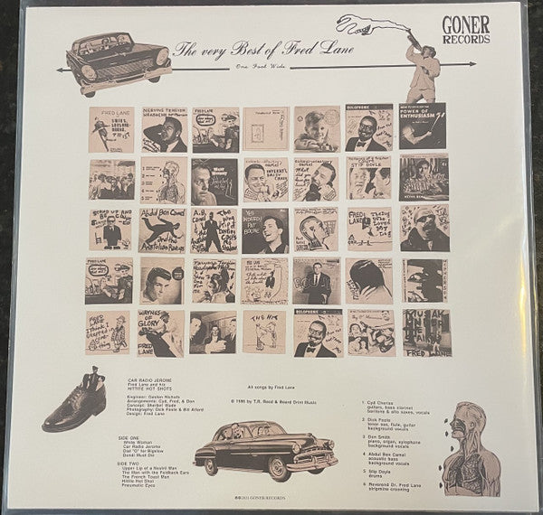 Fred Lane & His Hittite Hot Shots - Car radio jerome (LP) - Velvet Music