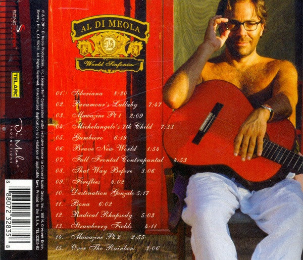 Al Di Meola, World Sinfonia - Pursuit Of Radical Rhapsody (tweedehands CD) - Velvet Music