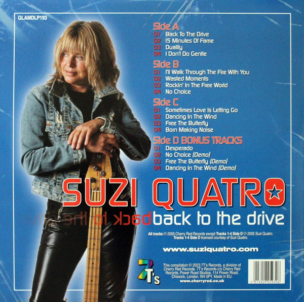 Suzi Quatro - Back to the drive (LP) - Velvet Music