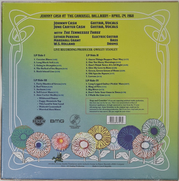 Johnny Cash - Bears sonic journals: johnny (LP) - Velvet Music