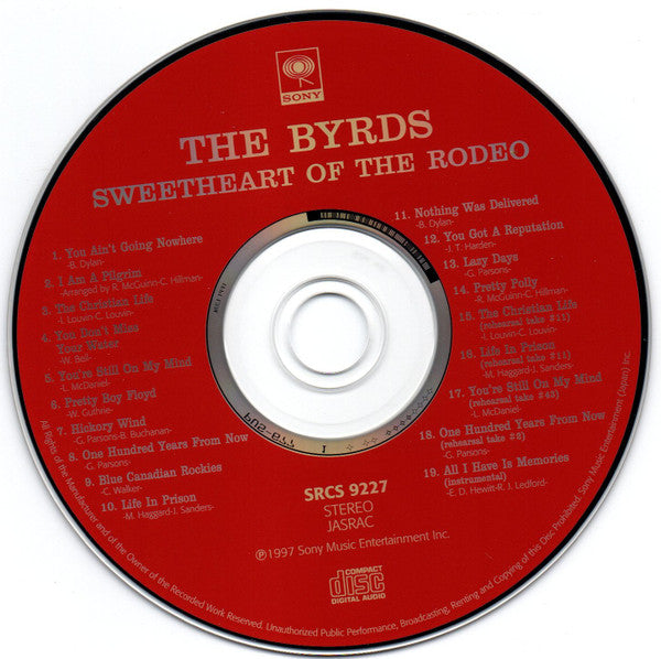 Byrds, The - Sweetheart Of The Rodeo (tweedehands CD) - Velvet Music