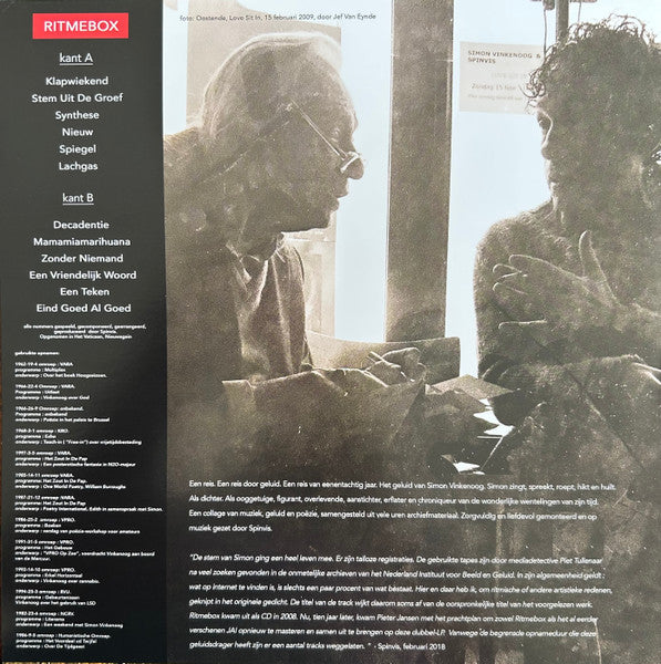 Simon Vinkenoog / Spinvis - JA! / Ritmebox (LP) - Velvet Music