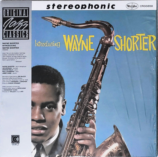 Wayne Shorter - Introducing Wayne Shorter (LP) - Velvet Music