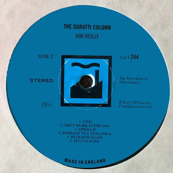 Durutti Column, The - Vini Reilly (tweedehands LP) - Velvet Music