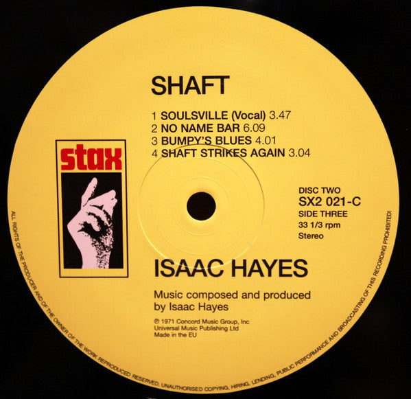 Isaac Hayes - Shaft (LP) - Velvet Music