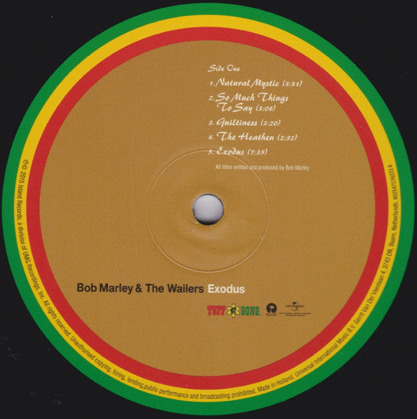 Bob Marley & The Wailers - Exodus (tweedehands LP) - Velvet Music