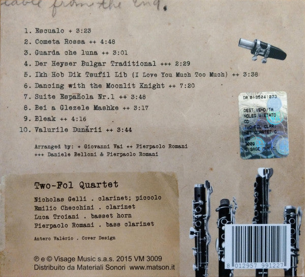 Two-Fol Quartet - Greatest Hits (tweedehands CD)