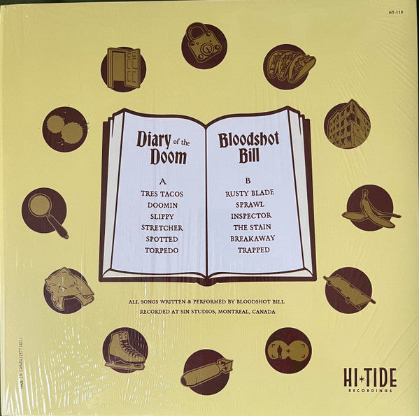Bloodshot Bill - Diary Of The Doom (LP) - Velvet Music