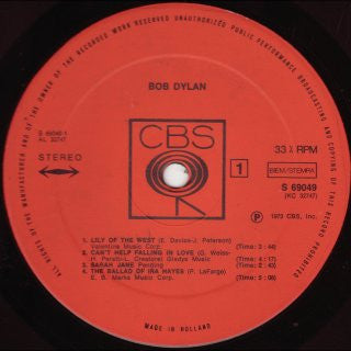 Bob Dylan - Dylan (tweedehands LP)