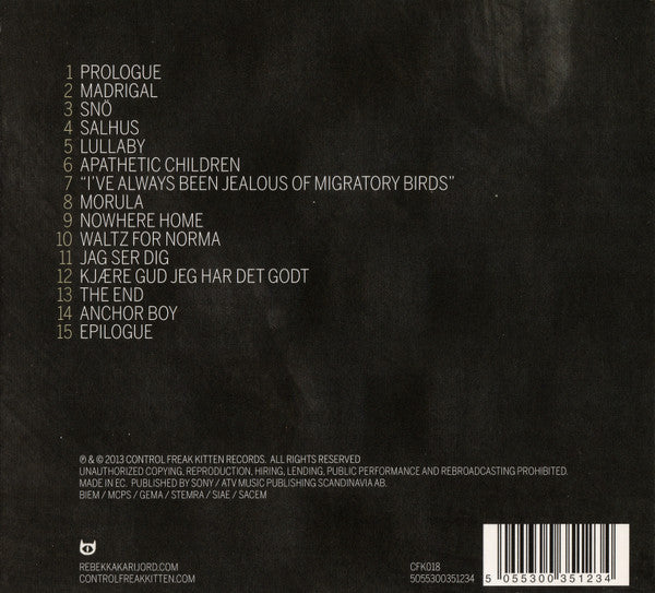 Rebekka Karijord - Music For Film And Theatre (tweedehands CD) - Velvet Music